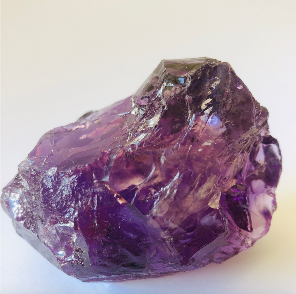 amethyst deep violet natural crystal